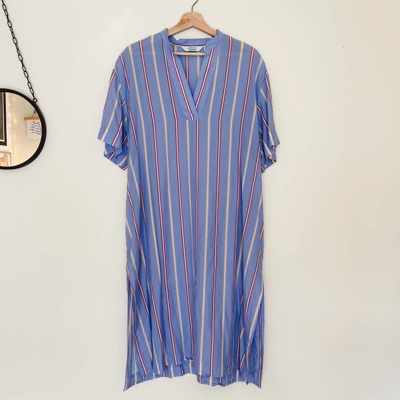 & Other Stories Striped Lyocell Shirt Dress - Picture 5 of 10
